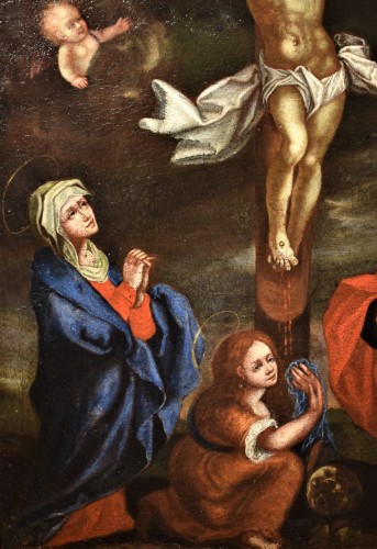 Paintings & Drawings  - Crucifixion of Chris - Flamish school of the 17th century